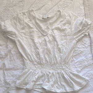 White Francesca’s Blouse